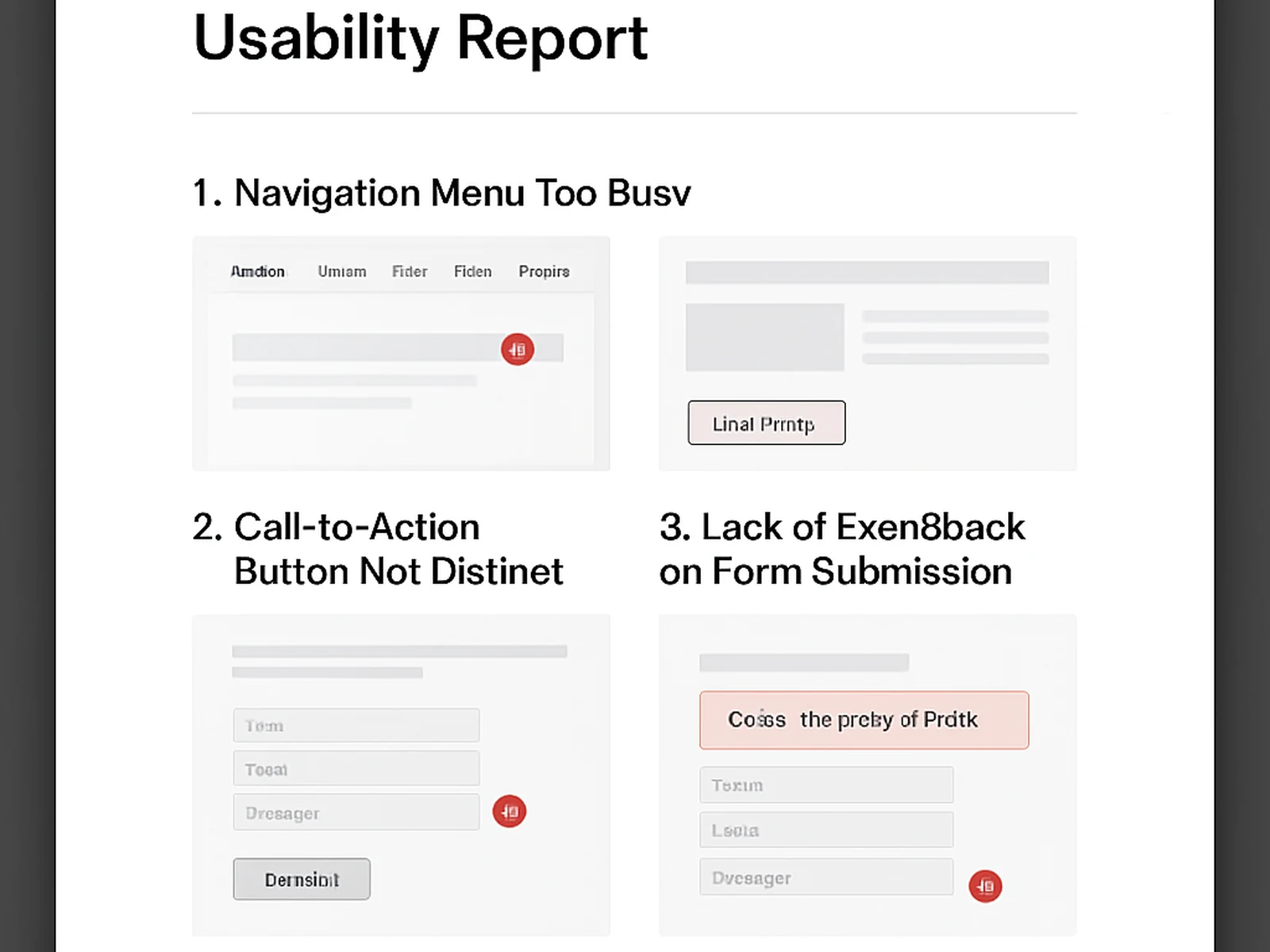 UX & Usability Audit